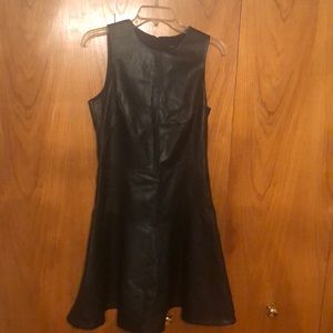 Banana Republic Faux Leather Dress